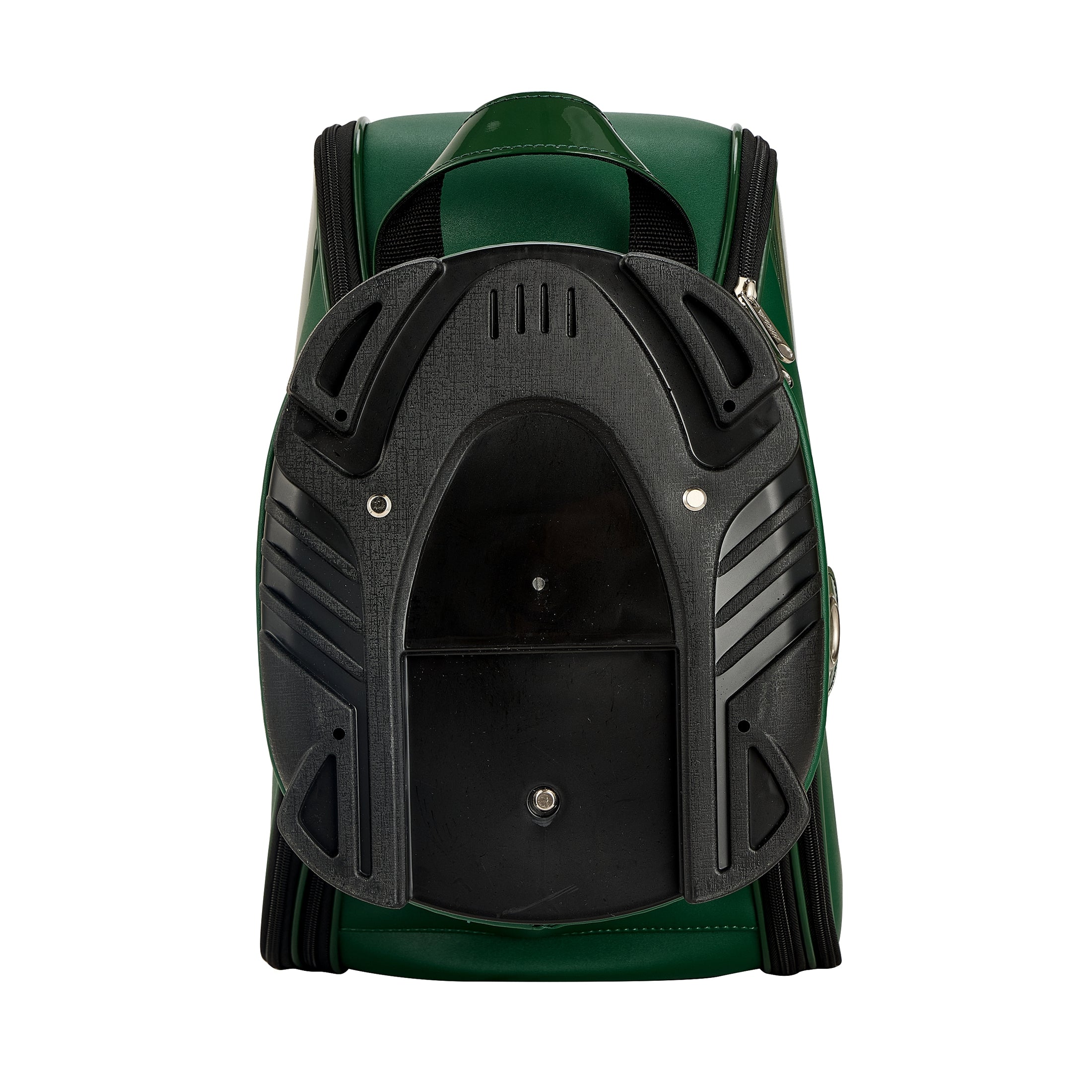 Bolsa para carrito de golf PGM, organizador de 14 compartimentos, tapa silenciosa, impermeable, de cuero negro