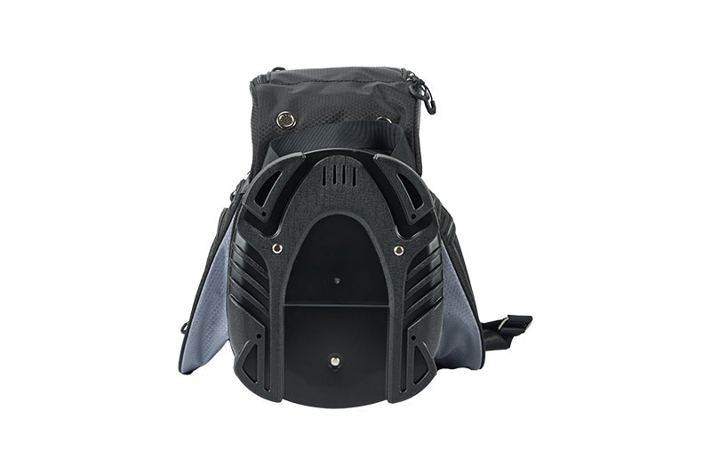 Bolsa para carrito de golf PGM con 14 compartimentos, organizador, divisor y tapa silenciosa, impermeable, color negro