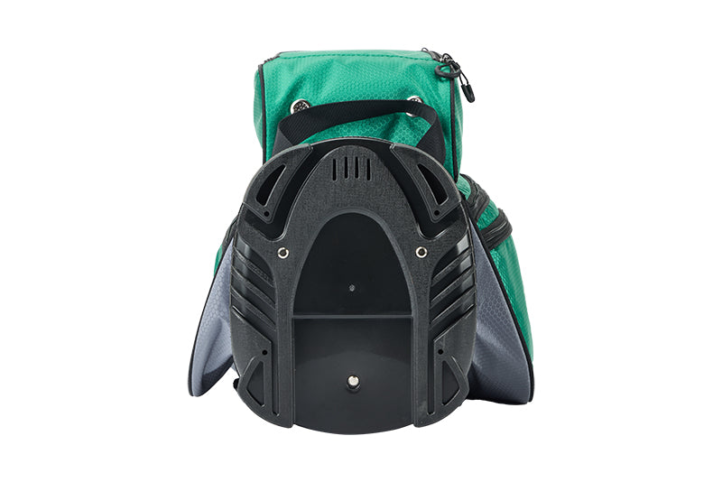 Bolsa para carrito de golf PGM, organizador de 14 compartimentos, tapa silenciosa, impermeable, verde