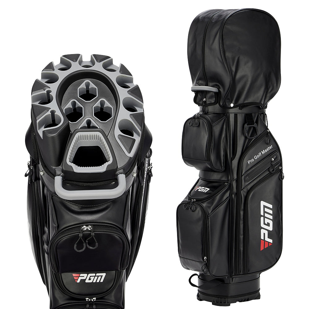 PGM Golf Cart Bag 14 Way Organizer Divider Silent Top Waterproof Bag/Blue