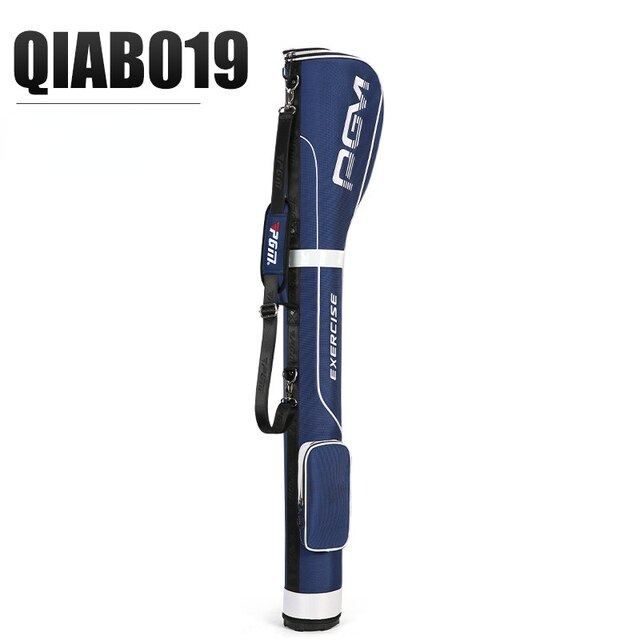 Bolsas de golf PGM, ultraligeras, con soporte para pistola, para hombre y mujer, gran capacidad, con capacidad para 6-7 palos, cinturón extraíble, QIAB019