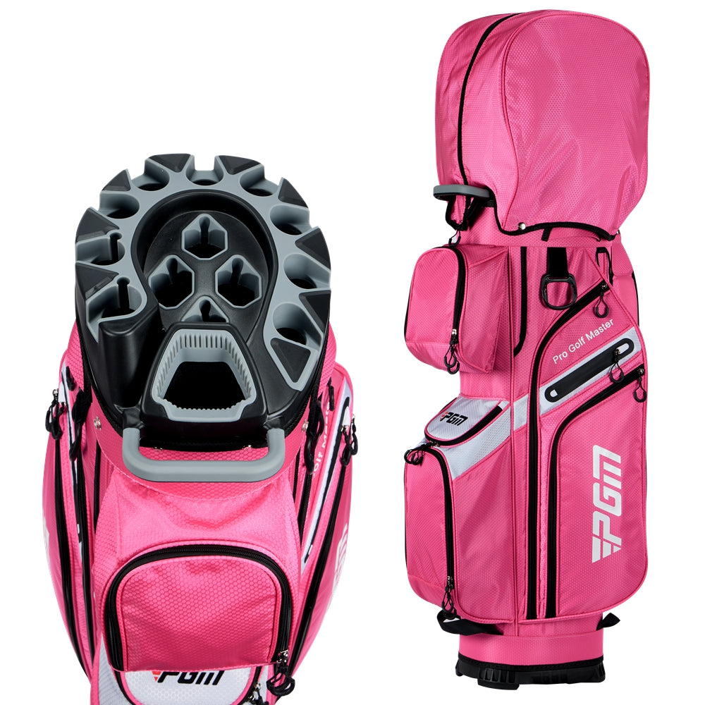 PGM Golf Cart Bag 14 Way Organizer Divider Silent Top Waterproof Bag/Blue